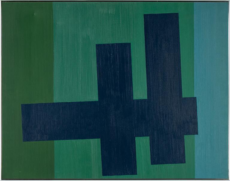 Sven Hansson, oil on canvas, signed and dated 1989 verso.