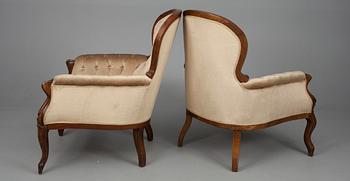 KARMSTOLAR, nyrokoko, 1800-talets slut.