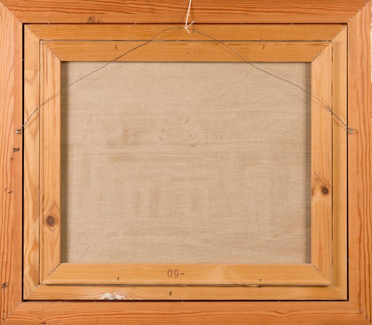 JUHANI PALMU, oil on canvas, signed and dated-83.