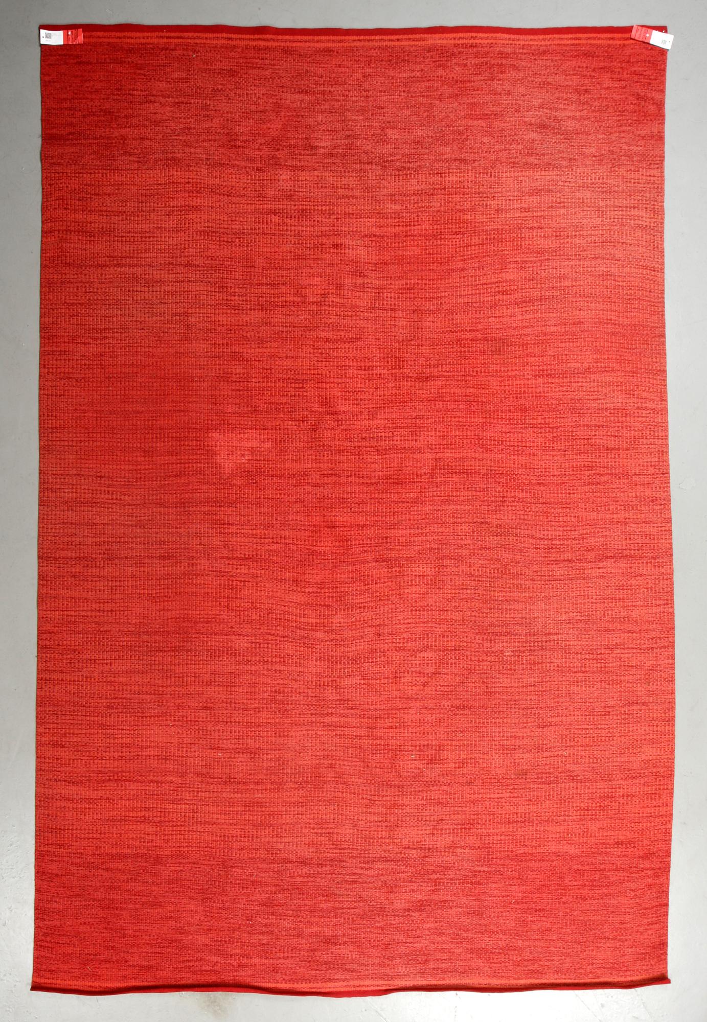 A carpet, flat weave, ca 353 x 230,5 cm, Sweden second half of the 20th century to around 2000.