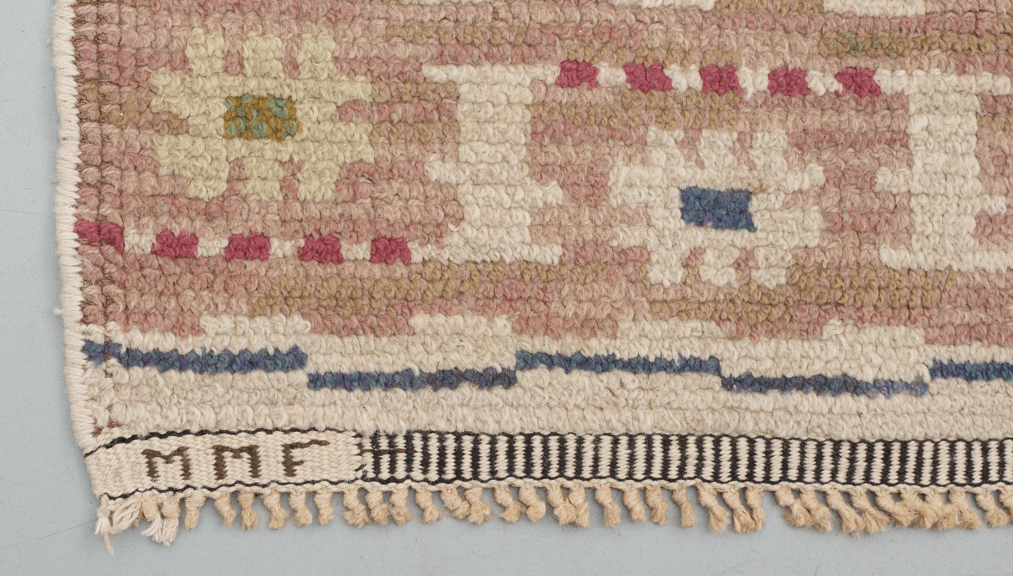 CARPET. "Ängarna". Knotted pile (flossa). 304,5 x 214 cm. Märta Måås-Fjetterström.