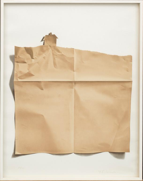 YRJÖ EDELMANN, color litograph, signed 22/150.