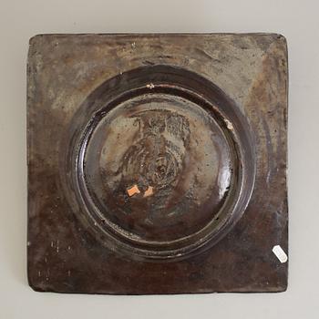 ALLAN EBELING a ceramic bowl. Signed and dated 1936.