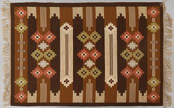 MATTA, rölakan, Ingegerd Silow, monogramsignerad, 207 x 140 cm.