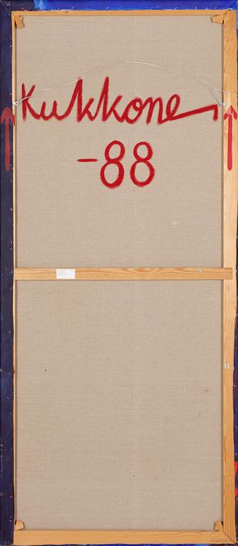 Martti Kukkonen, akryl, signerad och daterad-88 a tergo.