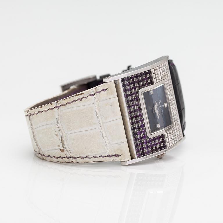Corum, Facettes, wristwatch, 34 x 29 mm.