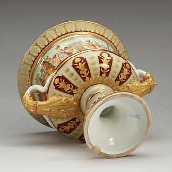A Meissen vase, 19th Century.