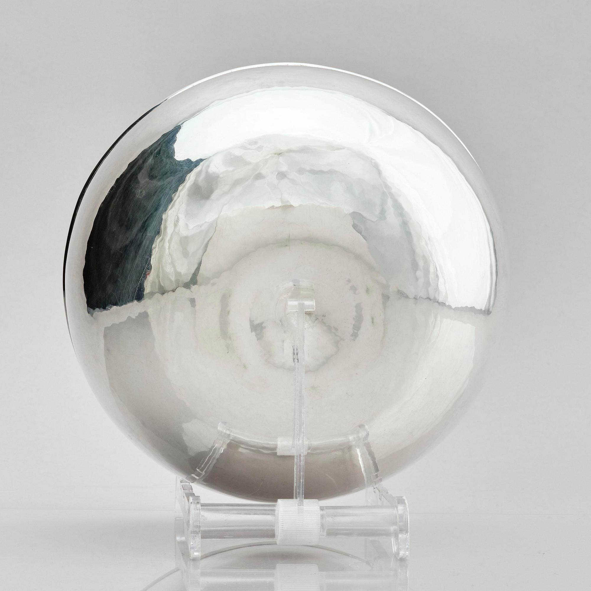 Birger Haglund, skål, sterling silver, Stockholm 1964.