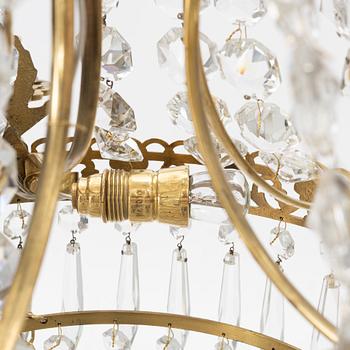 A 20th century chandelier.