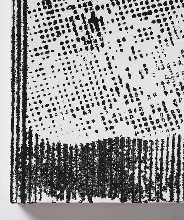 Steve di Benedetto, akryl på duk, signerad och daterad 1990 a tergo.