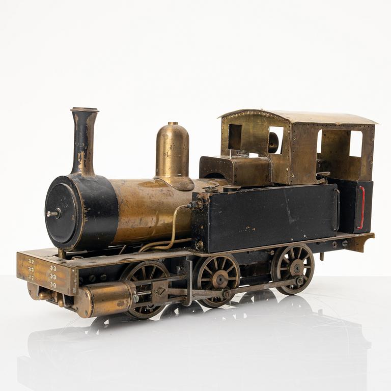 Steam locomotive. "Gotland". Live steam. Drawings by Jan Gunnarsson.