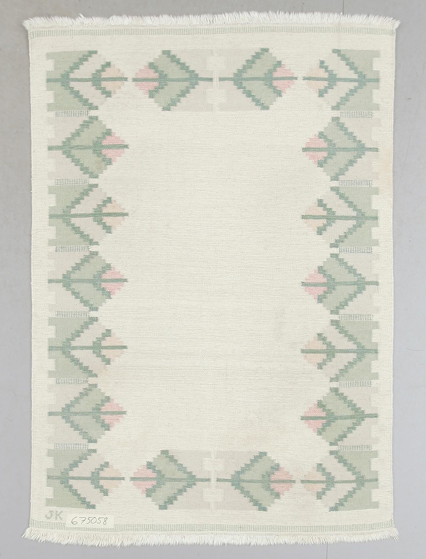 MATTA, rölakan, Karin Jönsson, signerad JK. Ca 192 x 139 cm.
