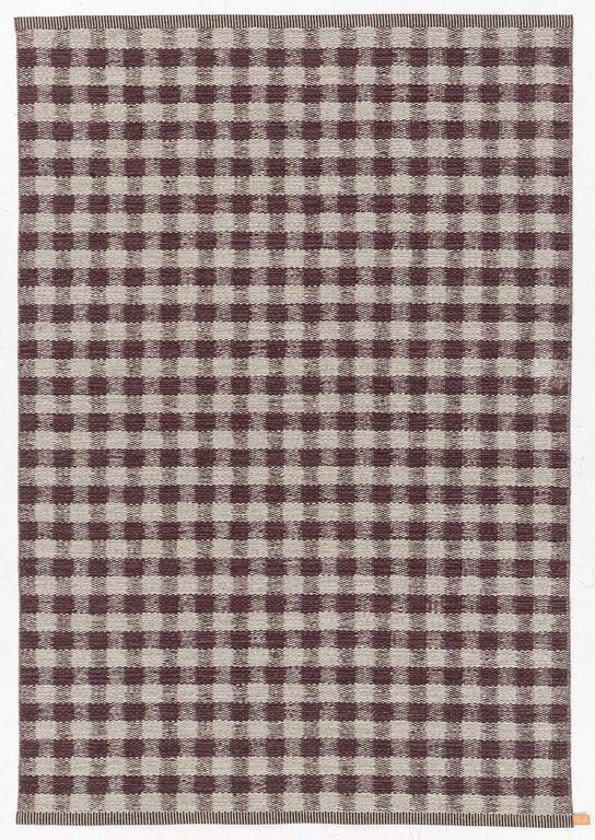 A flat weave "Vichy" carpet from Kasthall, c. 198 x 136 cm.