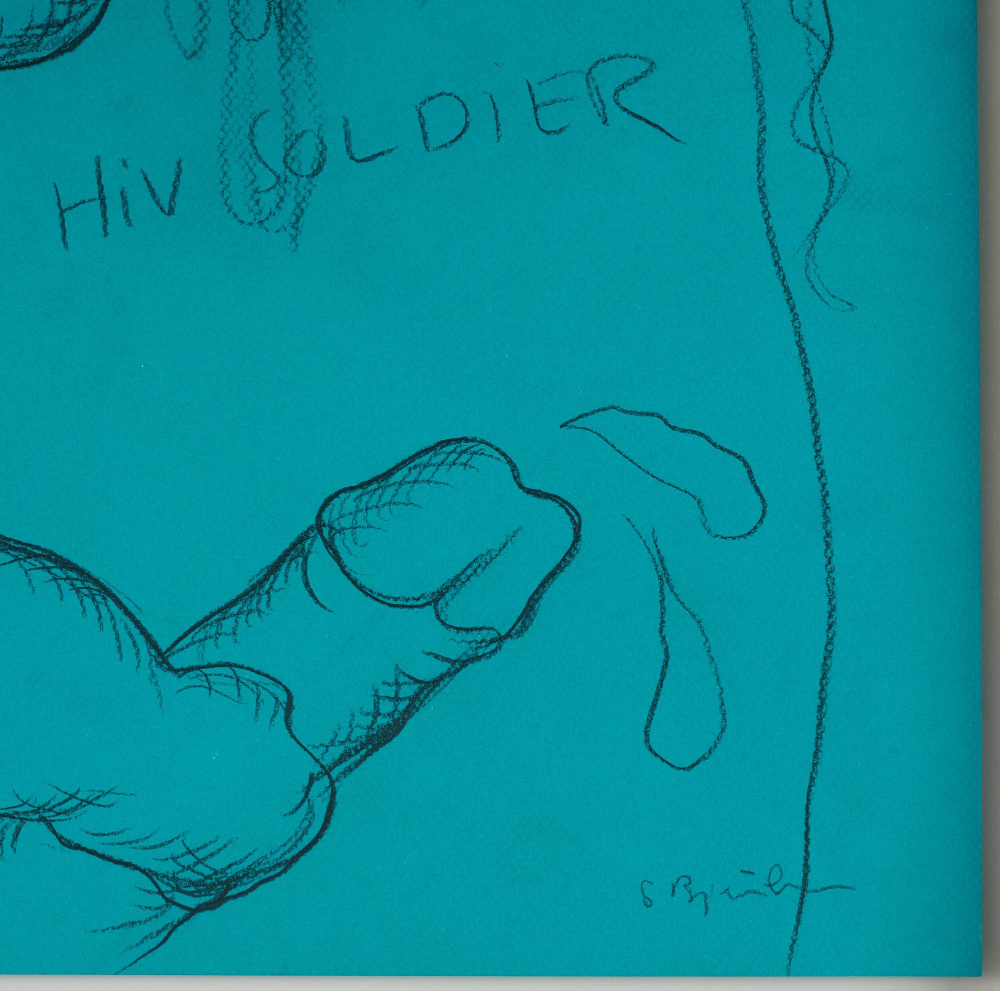 Bjarne Melgaard & Sverre Bjertnaes, "HIV Soldier".