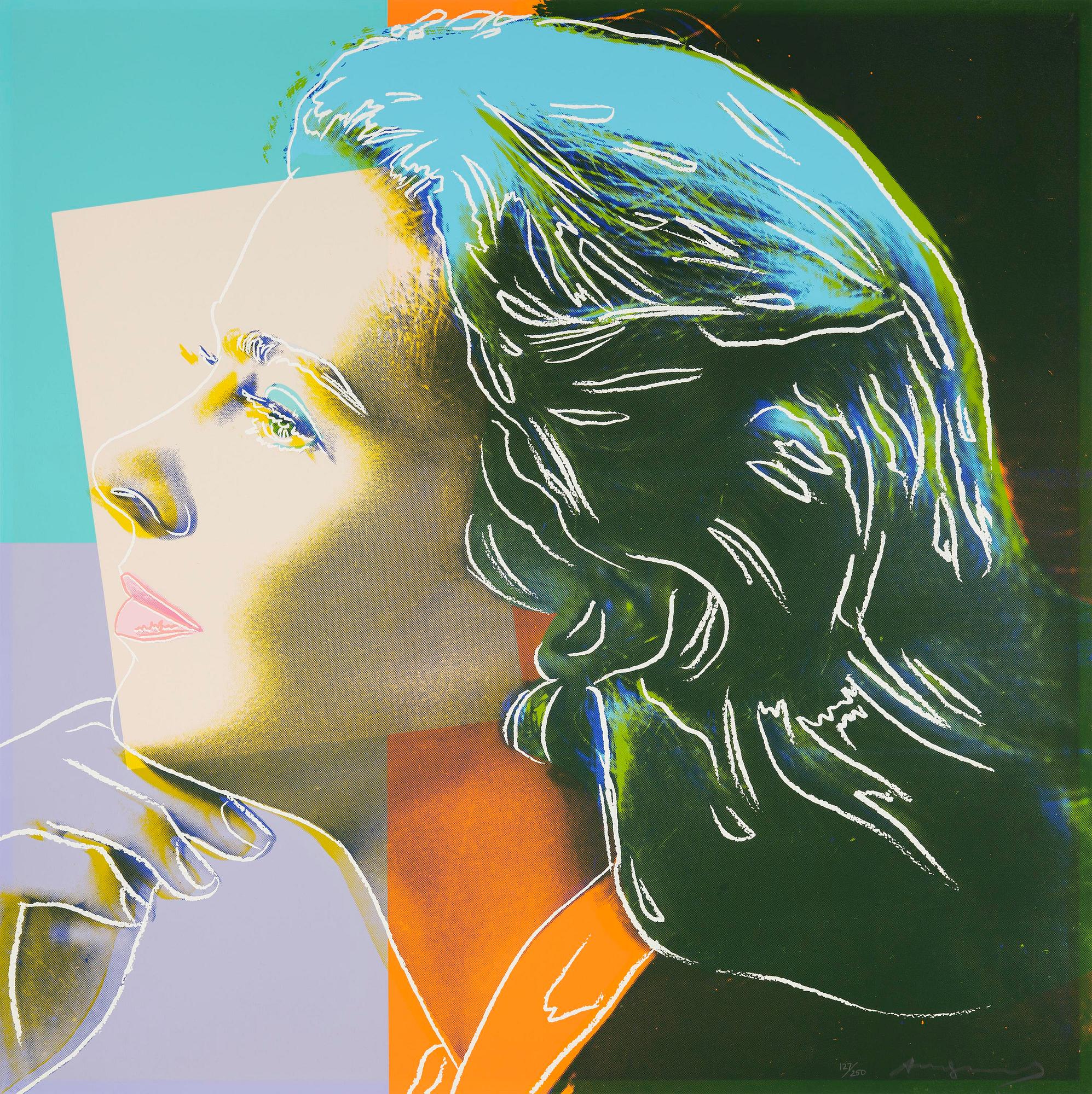 Andy Warhol, "Herself", ur: "Three portraits of Ingrid Bergman".