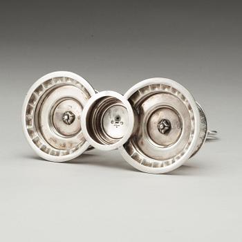 GEORG JENSEN, bordsurtout, Köpenhamn 1921, 830/1000 silver,