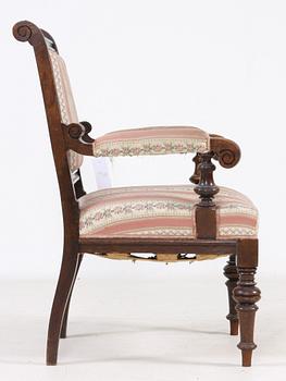 KARMSTOL, 1800-talets slut.