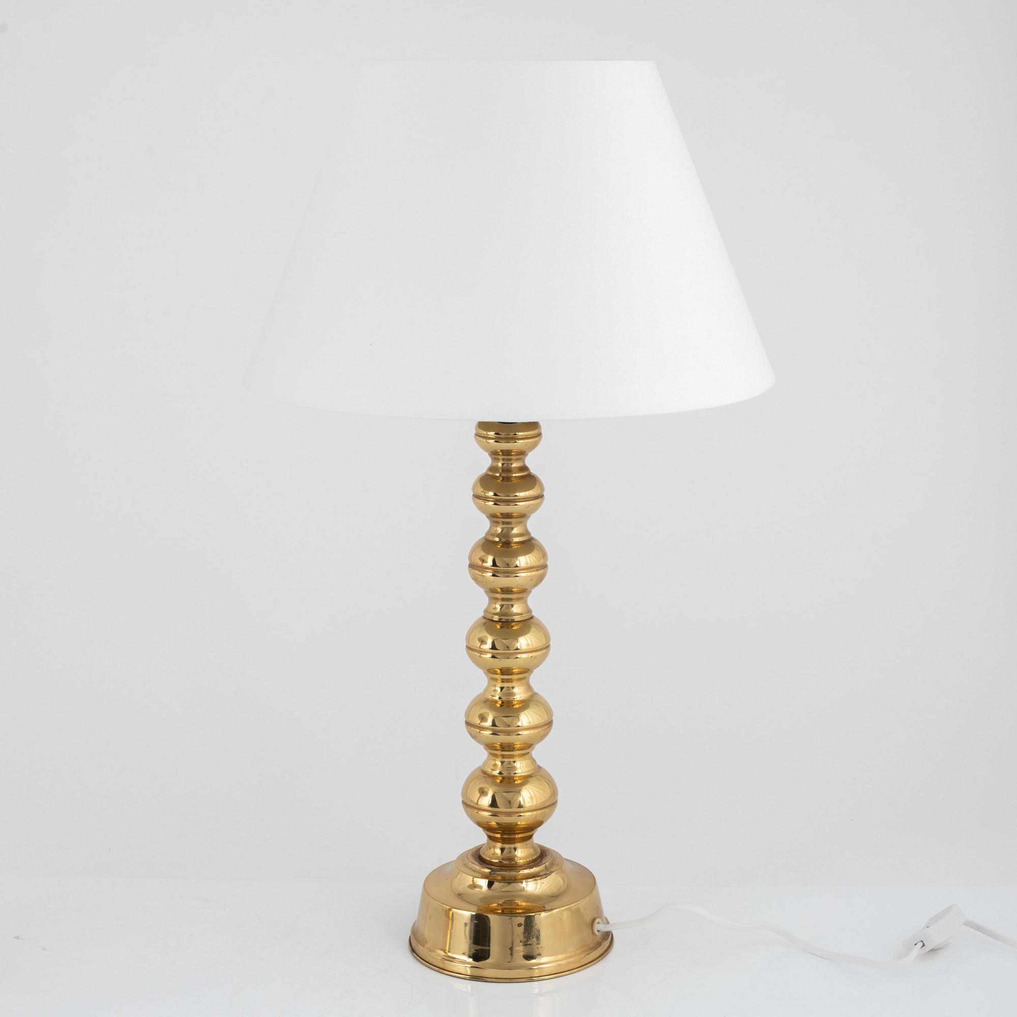 Bordslampor, ett par, nr 69, Enco, 1960-70-tal.