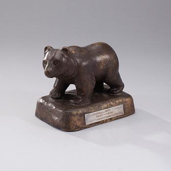 OKÄND KONSTNÄR, brons, signerad A. Vist.