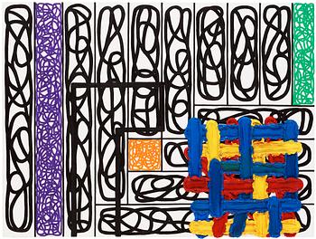 Jonathan Lasker, "Boundaries make meaning".