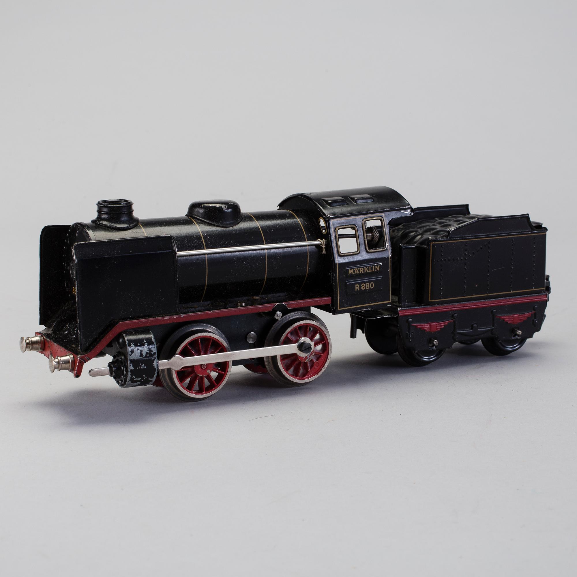 PARTI MODELLTÅG och DELAR FÖR TÅGBANA, Fleischmann och Märklin.