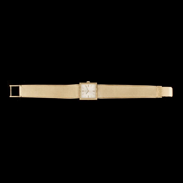 ARMBANDSUR, Omega, 18K guld. Totalvikt ca 52 g.