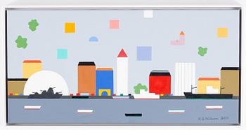 KG Nilson, oil on canvas, signed KG Nilson and dated 2011.