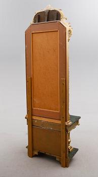 SPEGEL MED KONSOLBORD, 1800-talets andra hälft.