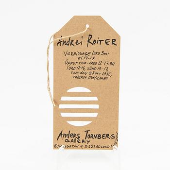 Invitation cards, approx. 130 pcs. Anders Tornberg Gallery.