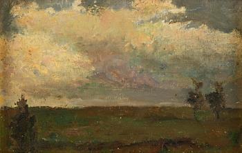 713. Carl Fredrik Hill, Storm Landscape.