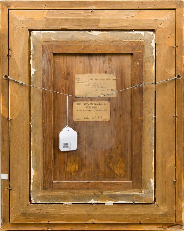 JOHN SCOTT, akvarell, signerad och daterad 74.