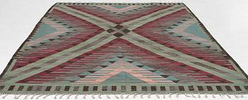 Matta, rölakan och gobelängteknik, cm 340 x 220 cm.