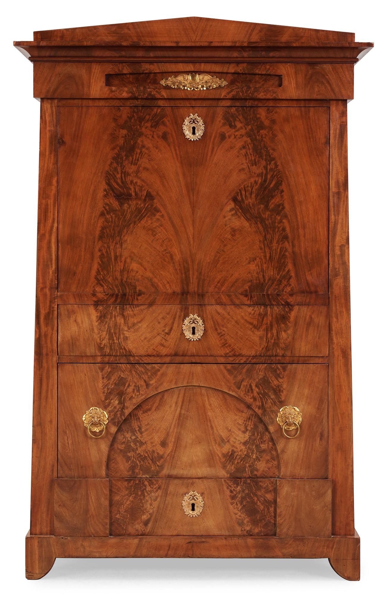 A Swedish Empire secretaire by J. Öman, master 1815.