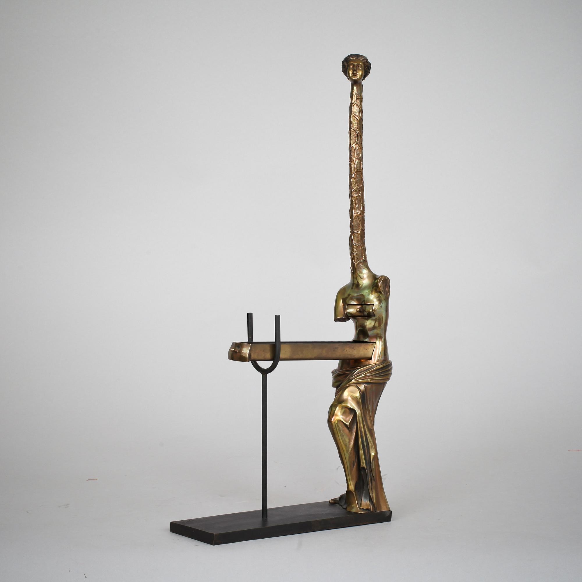 SALVADOR DALÍ, brons, sign och numr 1206/1500.