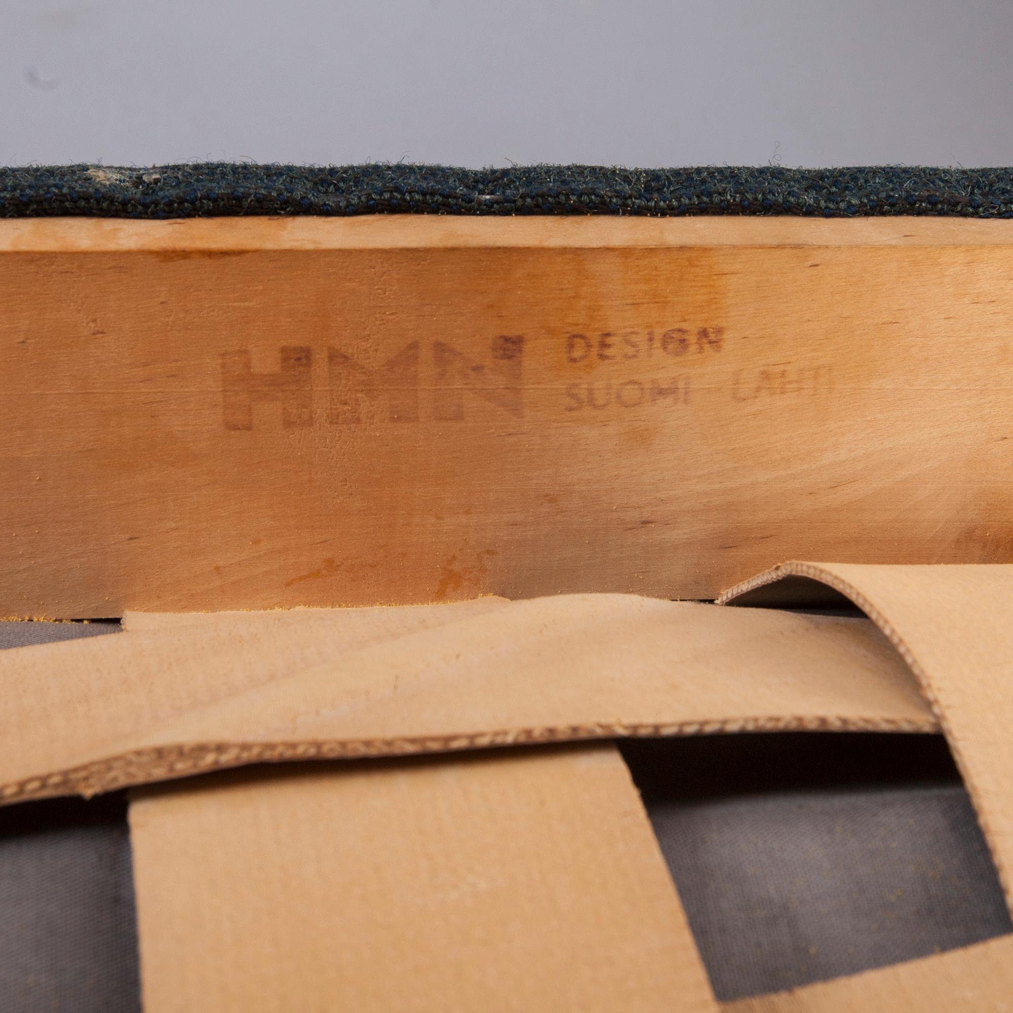 MATBORD och STOLAR, 10 st, HMN Huonekalu Mikko Nupponen, Lahtis, 1960-tal.