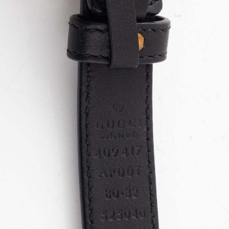 Gucci, two belts, 2017.