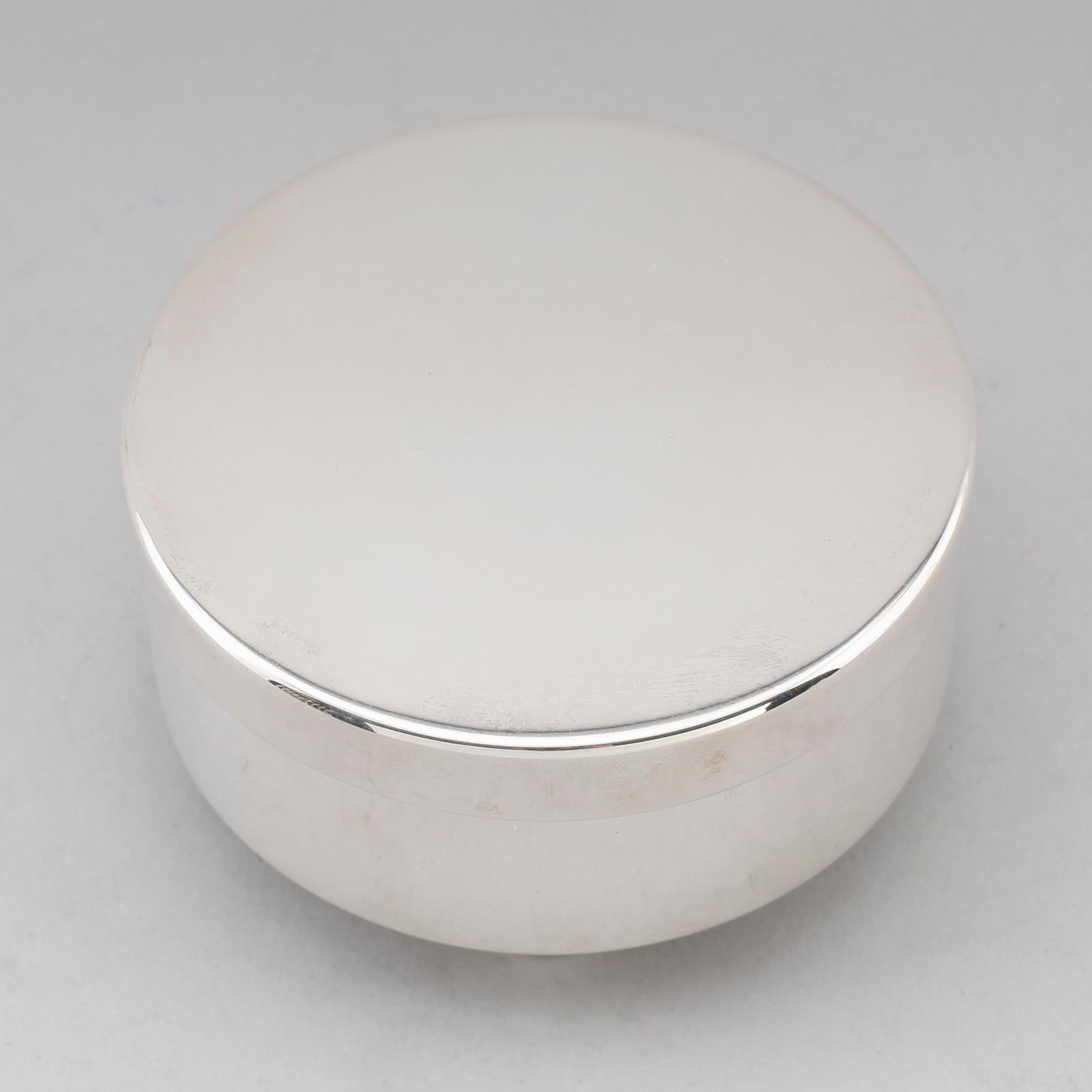 LOCKDOSA, silver, MGAB, Uppsala 1967. Vikt ca 245 gram.