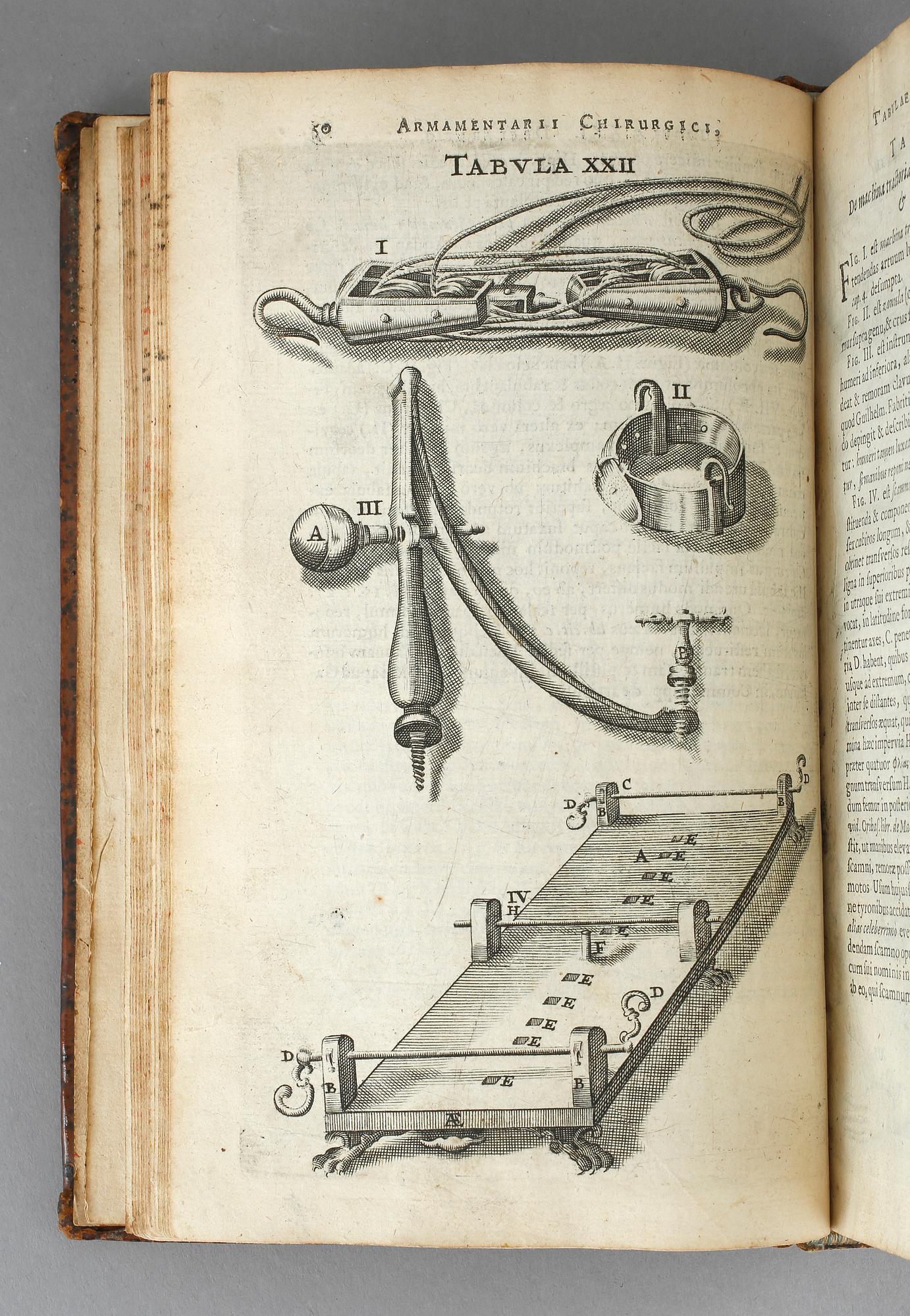 JOHAN SCULTETI, Armamentarium Chirurgicum, Haag 1657.