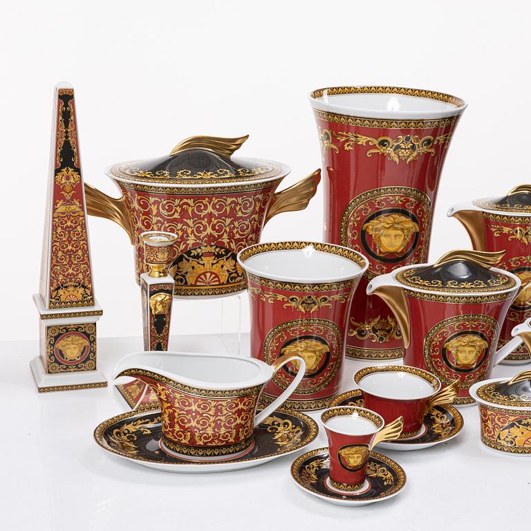 Versace, a 117 piece dinner service, "Medusa", Rosenthal, Germany.