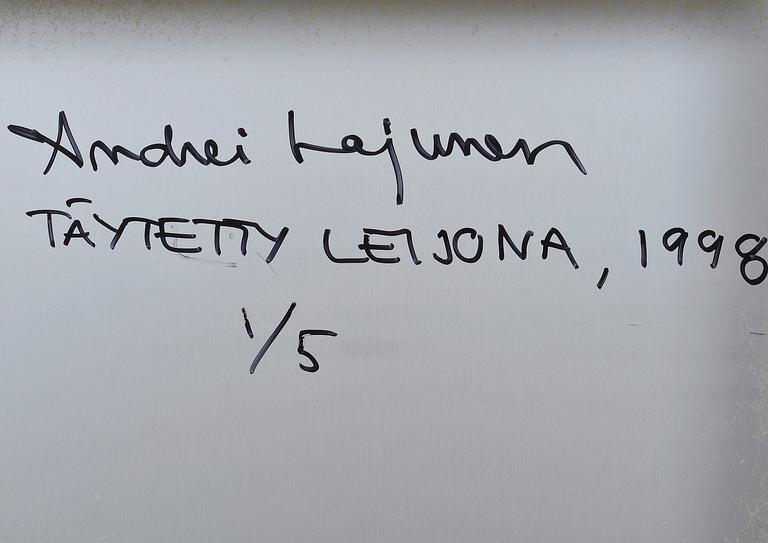ANDREI LAJUNEN, fotografi, c-print på aluminium, 1/5, sign. och dat. 1998.