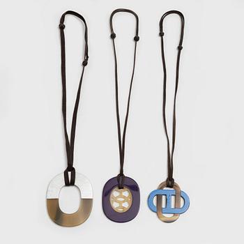 Hermès, Necklace, 3 pcs "Isthme necklace".