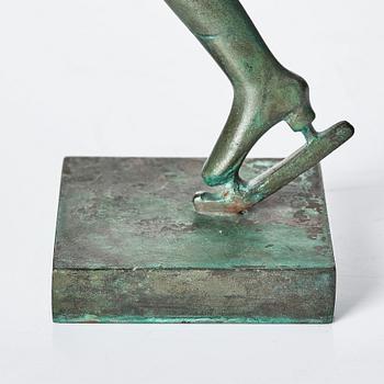 Carl Milles, "Skridskoprinsessan" (=The skater princess).