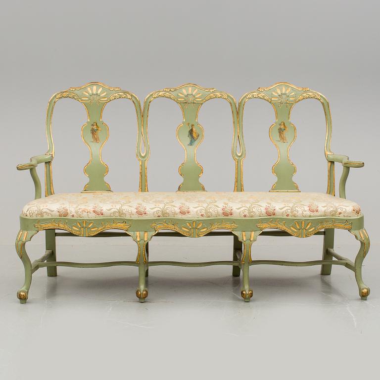SOFFA, rokokostil, 1800-tal.