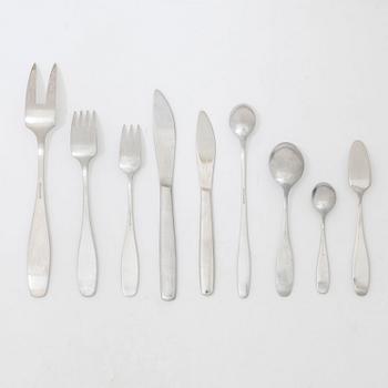 Sigurd Persson, cutlery service, 68 pieces, stainless steel, "Servus".