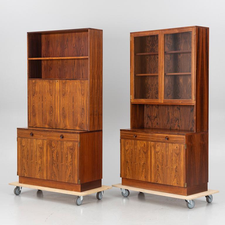 Bertil Fridhagen, bokhylla, 4 delar , Bodafors 1960-tal.