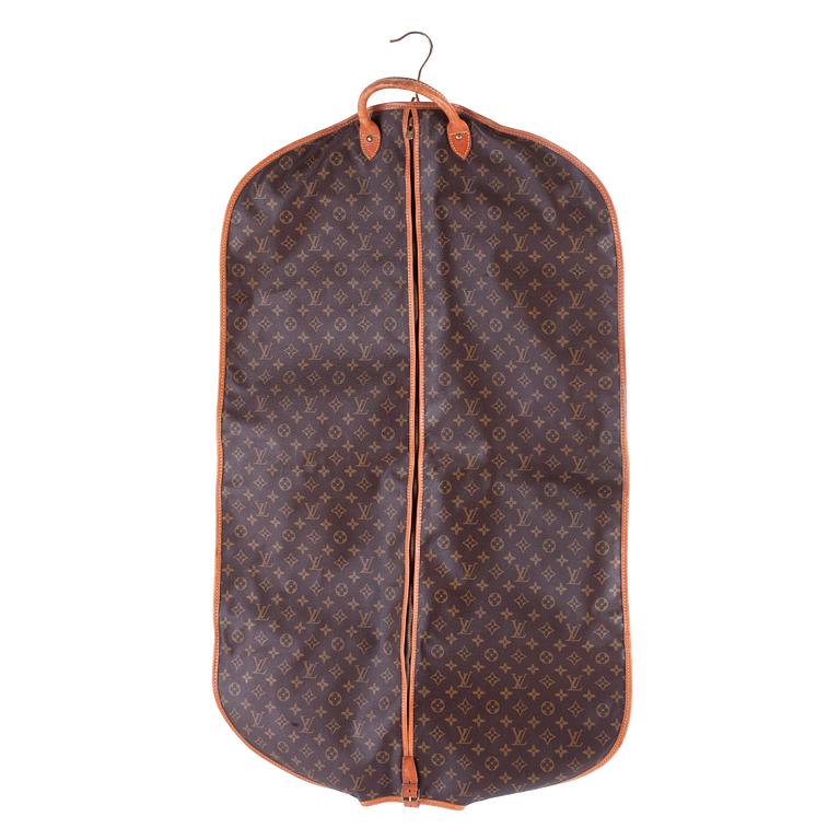 LOUIS VUITTON, a monogram canvas garment cover.