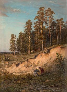 189. Ivan Ivanovitch Shishkin, VID SKOGSBRYNET.