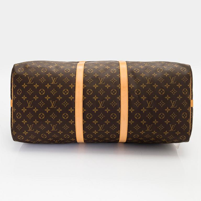 Louis Vuitton, a Monogram Canvas 'Keepall 60 Bandoulière' weekendbag.