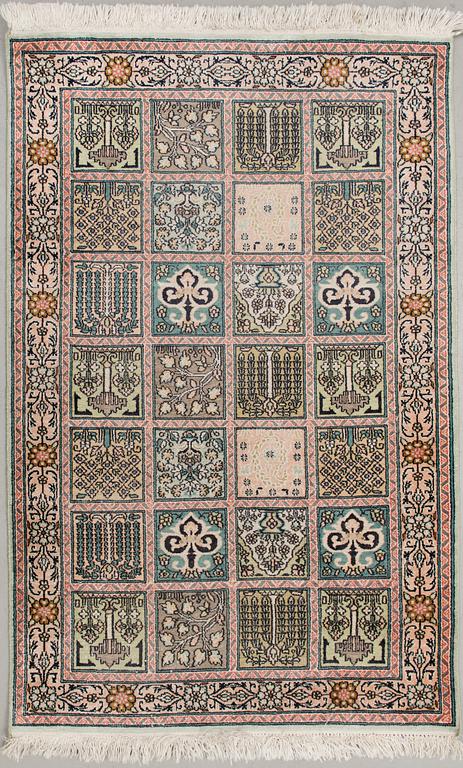 A Kashmir rug. Circa 130x80 cm.