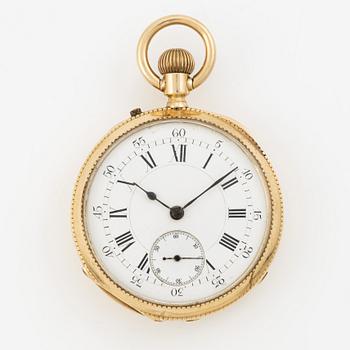 Pocket watch, 39 mm.